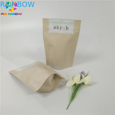 Kantong Kertas Khusus Food Grade Berdiri Kemasan Lulur Tubuh Daur Ulang