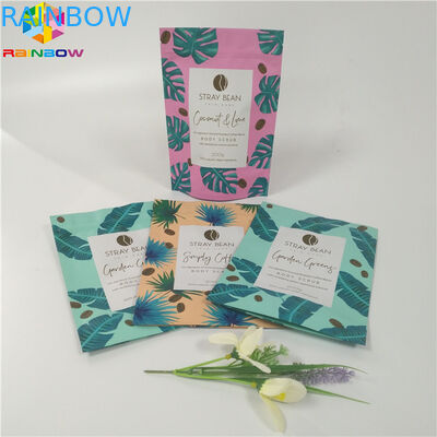 Kantong Kertas Khusus Food Grade Berdiri Kemasan Lulur Tubuh Daur Ulang