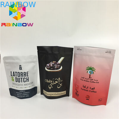 MOPP Cetak Kustom Aluminium Foil Bags Kelembaban Bukti Zipper Lock Dengan Valve