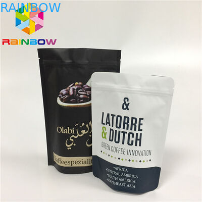 MOPP Cetak Kustom Aluminium Foil Bags Kelembaban Bukti Zipper Lock Dengan Valve