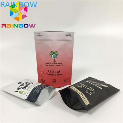 MOPP Cetak Kustom Aluminium Foil Bags Kelembaban Bukti Zipper Lock Dengan Valve