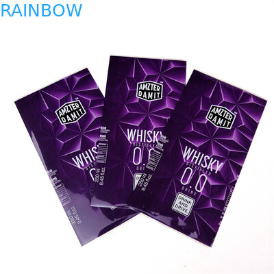 Label Tahan UV Menyusut Lengan Tahan Air Berwarna-warni Untuk Label Botol Air Plastik