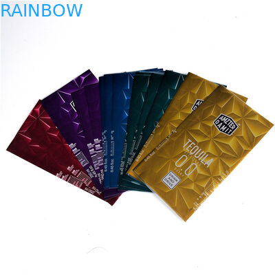 Label dicetak kustom menyusut bungkus botol, tahan air menyusut bungkus Band CMYK warna