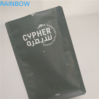 100g 250g 340g 500g 1 kg 2 kg 4 kg 8 sisi tas ziplock saudi arabia tas kopi dengan ritsleting air mata mudah / degassing valve