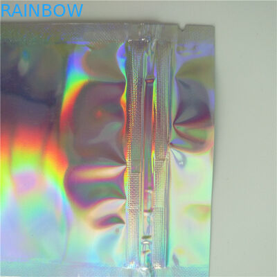 Stand Up Kantong Kosmetik Tas Makeup Mode Clear Shinny Bag Pouch Holographic Hologram