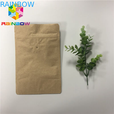 Aluminium Foil Stand Up Pouch Bags, Ziplock Stand Up Pouches Pencetakan Gravure Dengan Valve