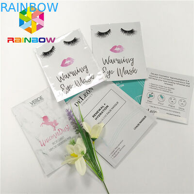 Three Side Seal Kustom Dicetak Stand Up Pouches Aluminium Foil Tas Kosmetik