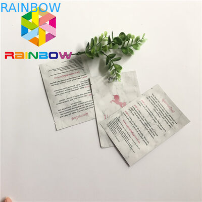 Three Side Seal Kustom Dicetak Stand Up Pouches Aluminium Foil Tas Kosmetik