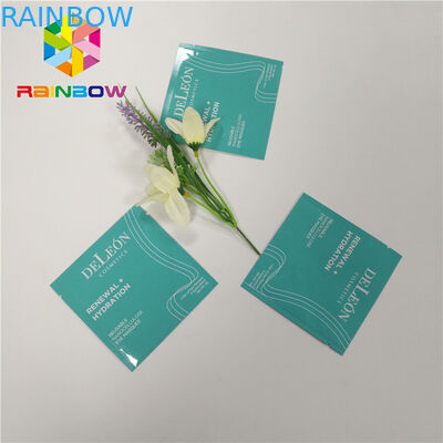 Three Side Seal Kustom Dicetak Stand Up Pouches Aluminium Foil Tas Kosmetik