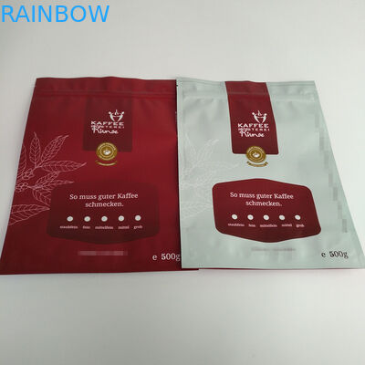 Kemasan Tas Matte Sealable, Stand Up Pouch Bags 500 Gram Untuk Kemasan Kopi