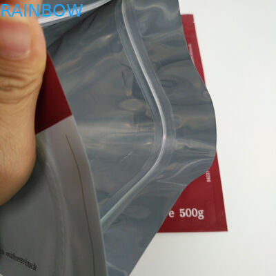 Kemasan Tas Matte Sealable, Stand Up Pouch Bags 500 Gram Untuk Kemasan Kopi