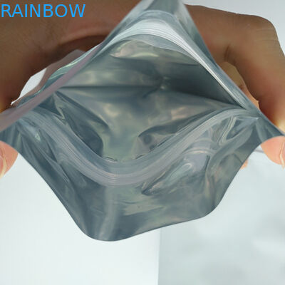 3 Side Seal Matte Stand Up Pouch Packaging, Stand Up Zipper Pouch Children Proof