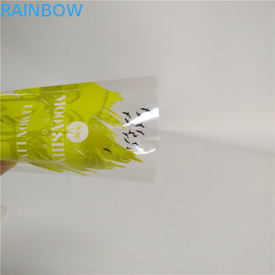 Botol minuman kemasan film plastik PET Bahan Sticker Shrink Sleeve