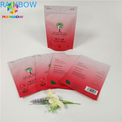 Aluminium Foil Pouch Packaging Ziplock Reclosable Valve Coffee Bag Gravure Percetakan