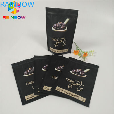 Ziplock Foil Pouch Kemasan Reclosable Valve Coffee Bag Bahan Laminated