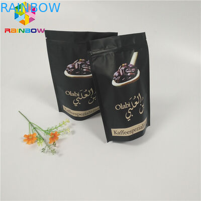 Ziplock Foil Pouch Kemasan Reclosable Valve Coffee Bag Bahan Laminated