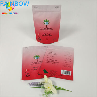 Plastik Stand Up Pouch Foil Pouch Kemasan Gravure Printing Light Proof Persetujuan FDA
