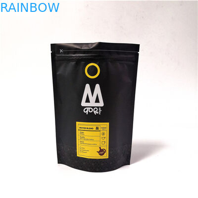 Stand Up Kantong Plastik Kemasan Food Grade Aluminium Foil Coffee Bag Gravnre Printing