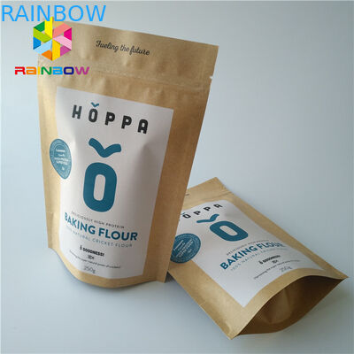 Stand Up Snack Food Packaging Bags Zip Lock Kantong Plastik Bening Transparan Dengan Jendela