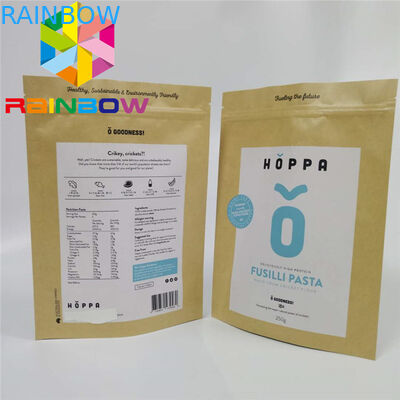 Kopi Gulma Stand Up Pouch Bags Kustom Dicetak Kertas Kemasan Kertas Kraft