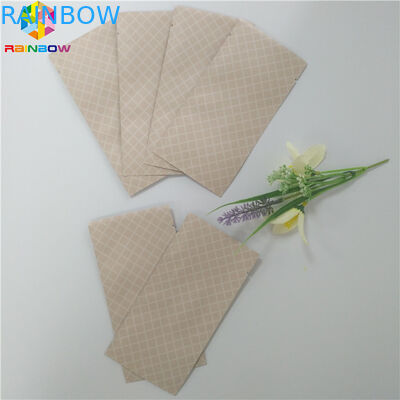 Cetak Kustom Foil Kantung Kemasan Ziplock Tiga Sisi Tas Tertutup Untuk Buah Kering