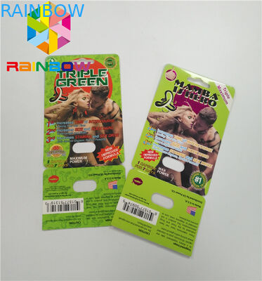 Premierzen Blister Kartu Kemasan Kotak Kartu Kustom 3D Tahan Anak Botton Kotak Kertas