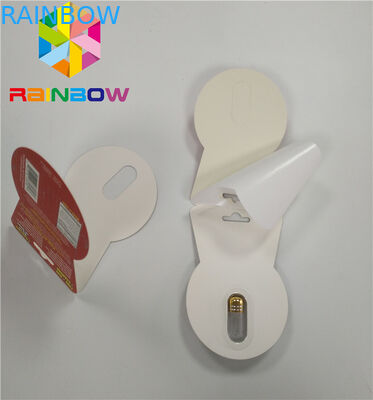 3d Kemasan Lenticular Burro Merek Kotak Kartu Kertas Tunggal Lubang Ganda Termasuk Botol