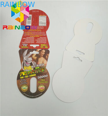 Ukuran Normal Kemasan Blister Plastik Burro 30000 Burro2 6000 Sex Male Enhancement Box