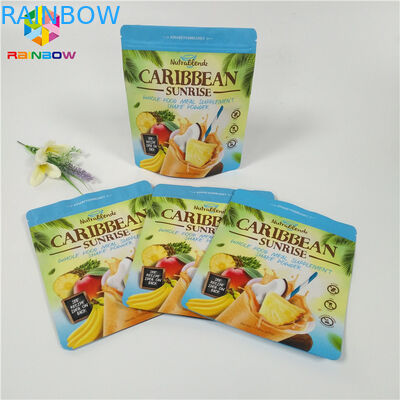 Teh Bubuk / Kemasan Kopi Stand Up Zipper Pouch Zipper Terkunci Tas Matte Doypack