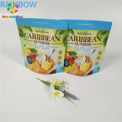 Teh Bubuk / Kemasan Kopi Stand Up Zipper Pouch Zipper Terkunci Tas Matte Doypack