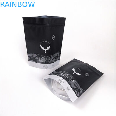 Food Grade Stand Up Kantong Plastik Zip Aluminium Foil Tas Kopi Pencetakan Gravure