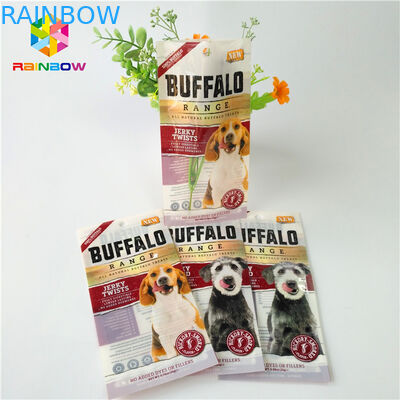 Digital Printing Kantong Plastik Kemasan Sachet Pet Food Storage Ziplock Bag