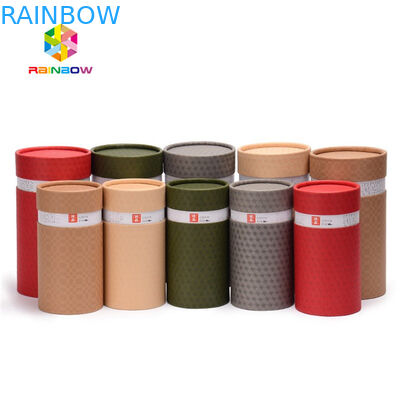 Daur Ulang Dicetak Botol CBD Kotak Kertas Kemasan Karton Kertas Tabung Bahan Laminasi