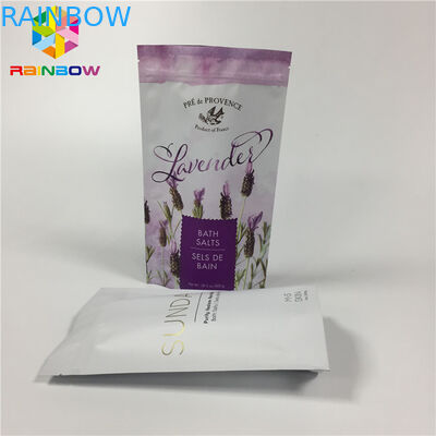 Matte Aluminium Foil Stand Up Zipper Pouch Bags Untuk Paket Makanan Kering