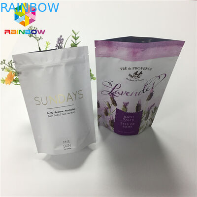 Matte Aluminium Foil Stand Up Zipper Pouch Bags Untuk Paket Makanan Kering