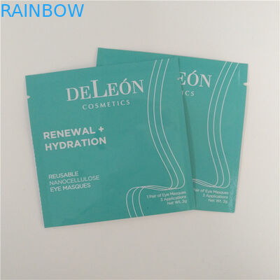 Full Color Printing Stand Up Zipper Pouch Bags Kemasan Masker Mata Dapat Digunakan Kembali