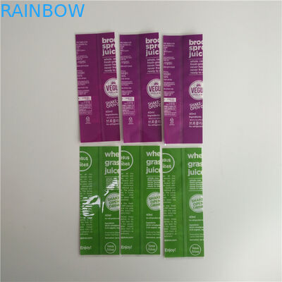 Label Full Color Shrink Sleeve Label Food Grade Bahan Plastik Untuk Botol
