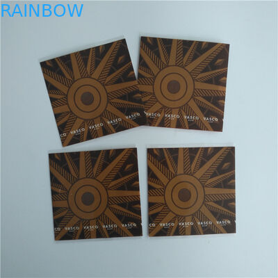 PET / PVC Material Clear Heat Shrink Wrap Sleeves Pencetakan Gravure Untuk Yoghurt Cup