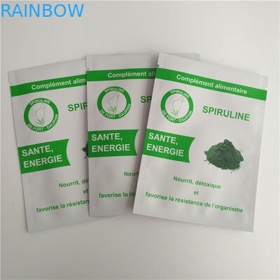 Aluminium Foil Food Grade Stand Up Kantung Tiga Sisi Segel Tas Kopi Bubuk Eco