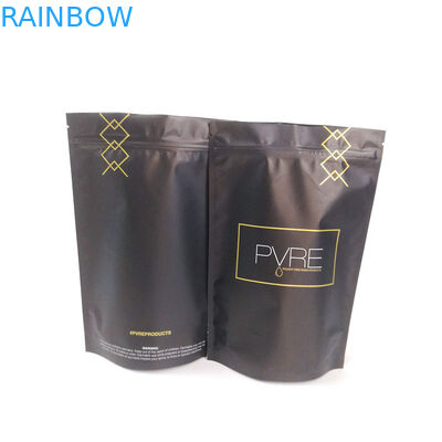 Gravnre Printing Aluminium Foil Stand Up Pouch Cetak Kustom Coffee Bag Didaur Ulang