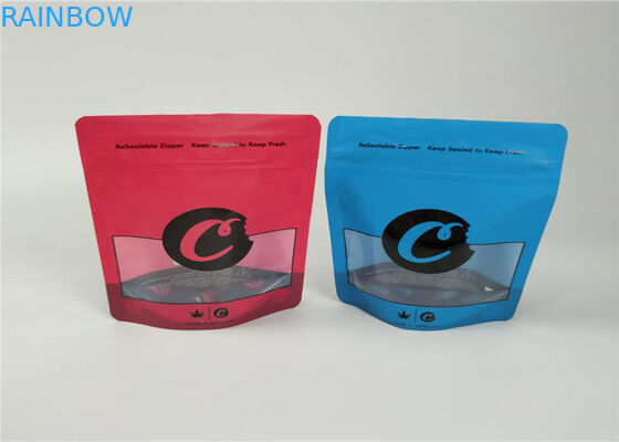 Kantong Plastik Kemasan Aluminium Foil Kantong Plastik 1LB Kemasan CBD Tahan Lama