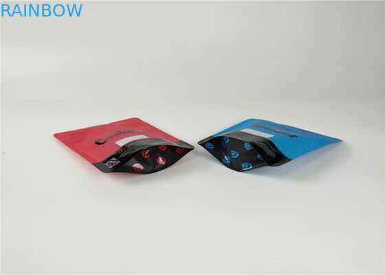 Kantong Plastik Kemasan Aluminium Foil Kantong Plastik 1LB Kemasan CBD Tahan Lama