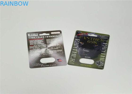 Kartu 3D Kekuatan Tinggi Kemasan Blister Kemasan Kotak Display Akrilik Tahan Air Lash