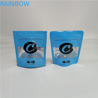 Kantong plastik Zip Lock yang tahan lama Cookies Billy Kimber Gravure Mencetak Untuk Mengikuti Kemasan