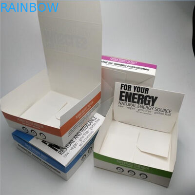 Kertas Kosmetik Kosong Kecil Kemasan Dupa Herbal Dengan Kotak Hologram Jendela PET