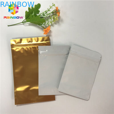 Heat Seal Stand Up Pouch Packaging Cetak Kustom Aluminium Foil Vacuum Packing Bags