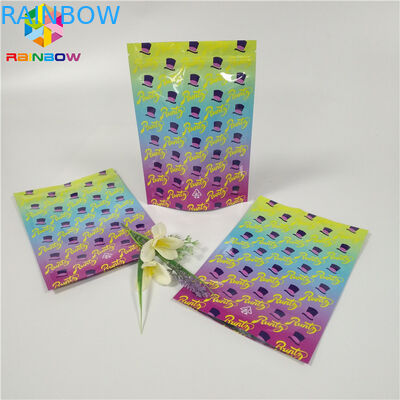 Cookies Berbau Bukti Runtz Bag Ziplock Stand Up Pouches Cetak Gravure Tahan Anak
