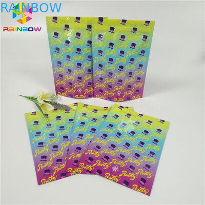 Cookies Berbau Bukti Runtz Bag Ziplock Stand Up Pouches Cetak Gravure Tahan Anak