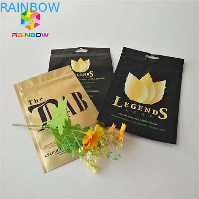 Aluminium Foil Kantong Plastik Kemasan Bukti Kelembaban Untuk CBD Gummies Minyak Gulma