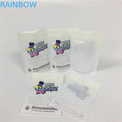 Kemasan Tahan Anak. Ritsleting Bukti Runtz 3.5g Mylar Weed Kemasan